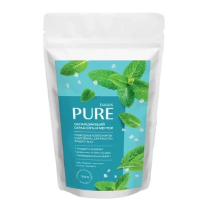Скраб охлаждающий Pure Basis "Соль и ментол" 250 г 84493035 STLM-2108100