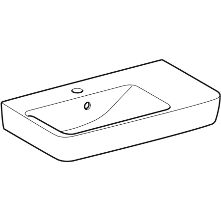 226265000 Раковина Geberit Renova Compact с полкой Geberit  - Вид №1