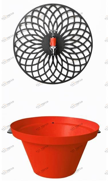 AQUAJET by Colortap Металлический садовый фонтан Aquapoint 414red - 414wht - 414grn