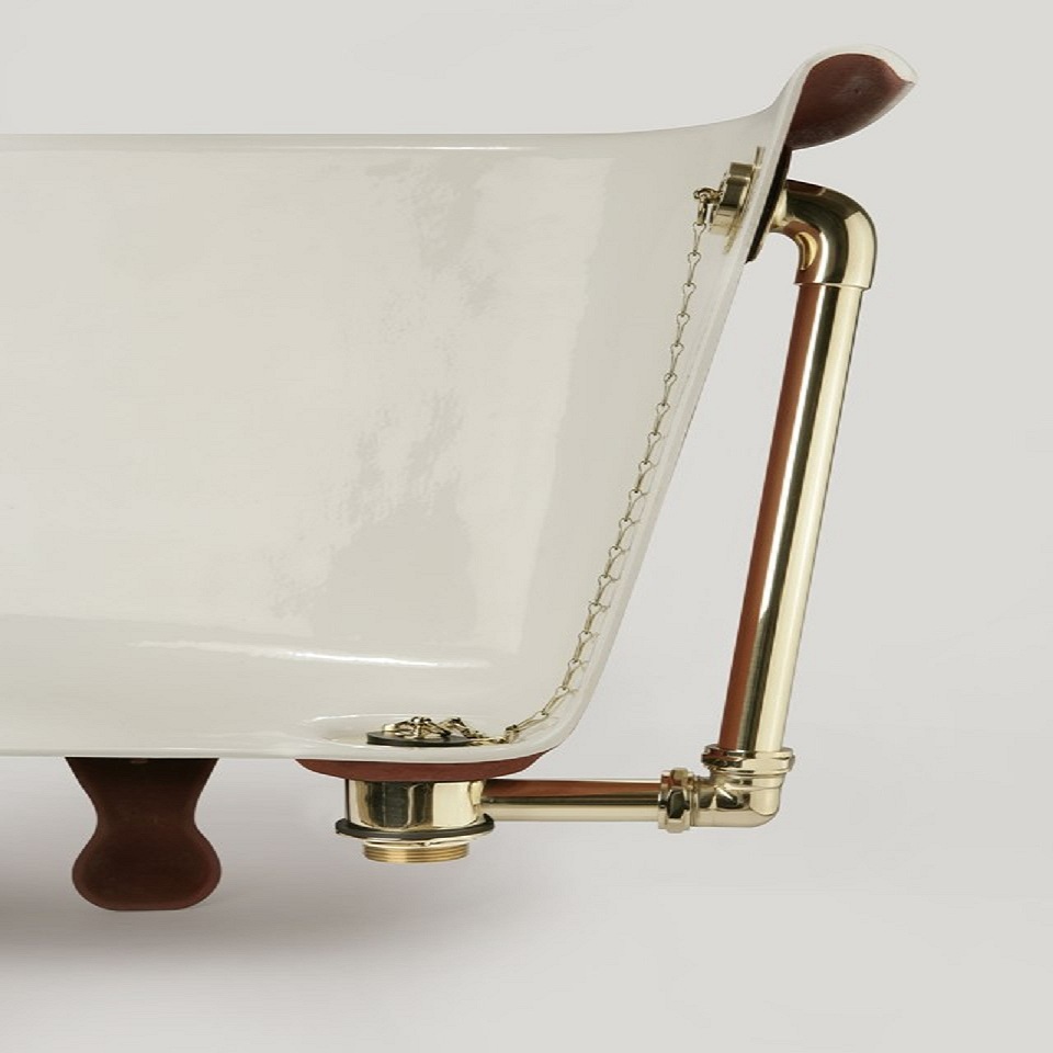 TCWP369NP Набор для слива и перелива для ванны Thomas Crapper 