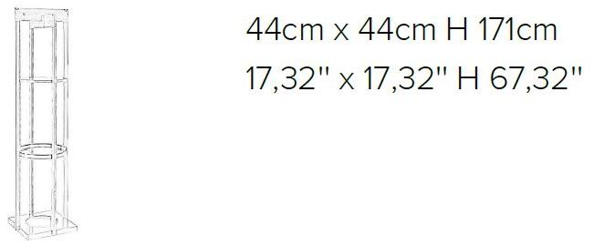 Natuzzi Вешалка из массива дерева с подставкой для зонтов sun-id-1355371 - Вид №2