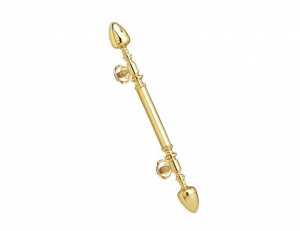 0N4482.000.62 Ручка дверная на розетках 700мм Сатин никель