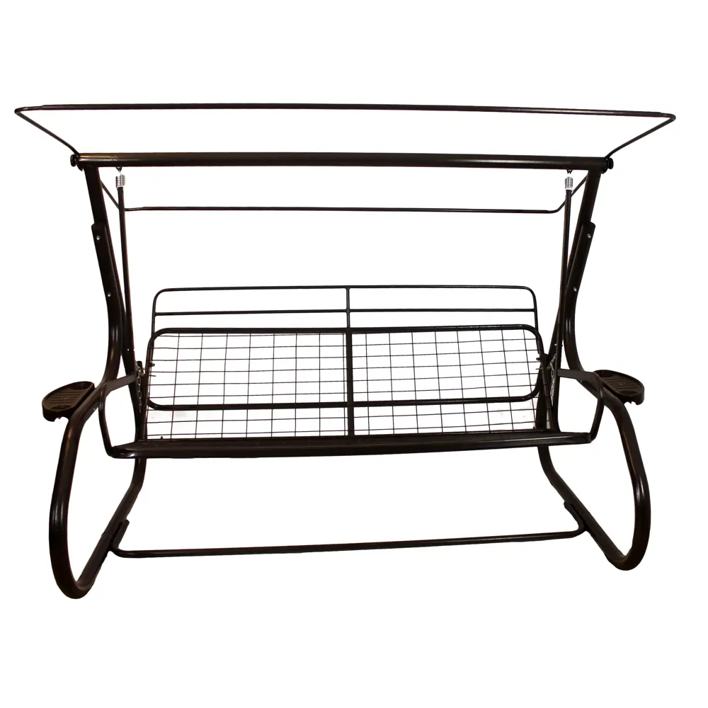 Качели садовые Арго 4-х местные (до 350 кг) коричневый GREENGARD STLM-2063817 - Вид №1