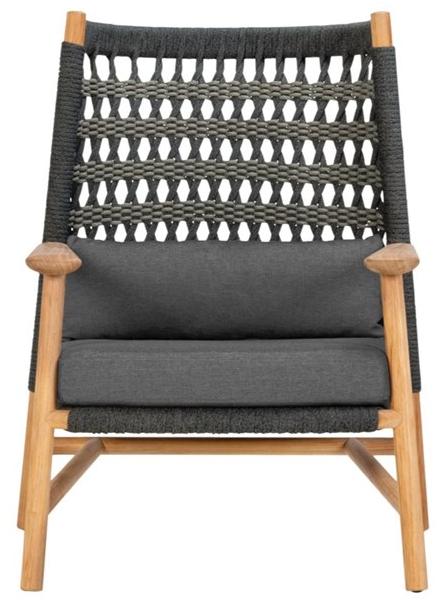 JANUS et Cie Кресло в морской веревке с высокой спинкой Anatra sun-id-1480288 - Вид №1