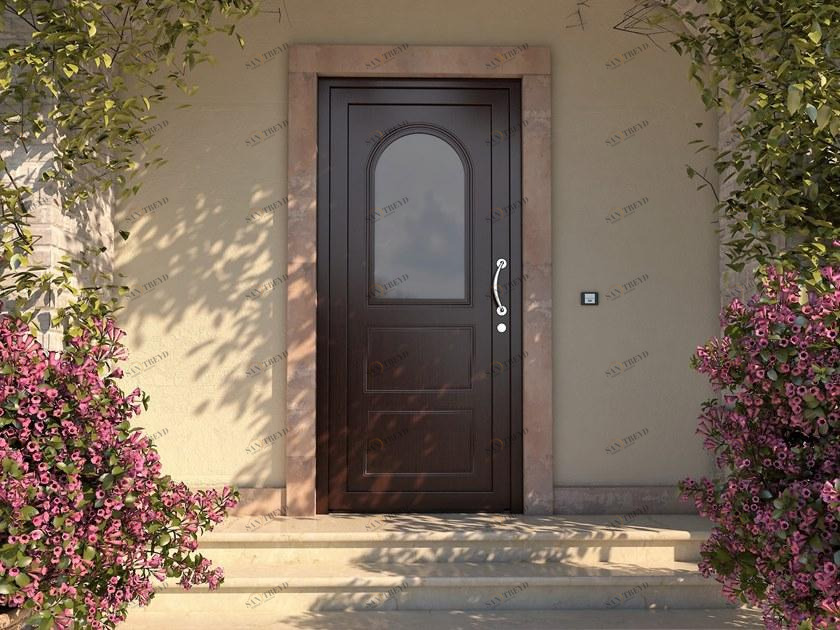 NURITH Входная дверь ПВХ со стеклянными панелями sun-id-1405364