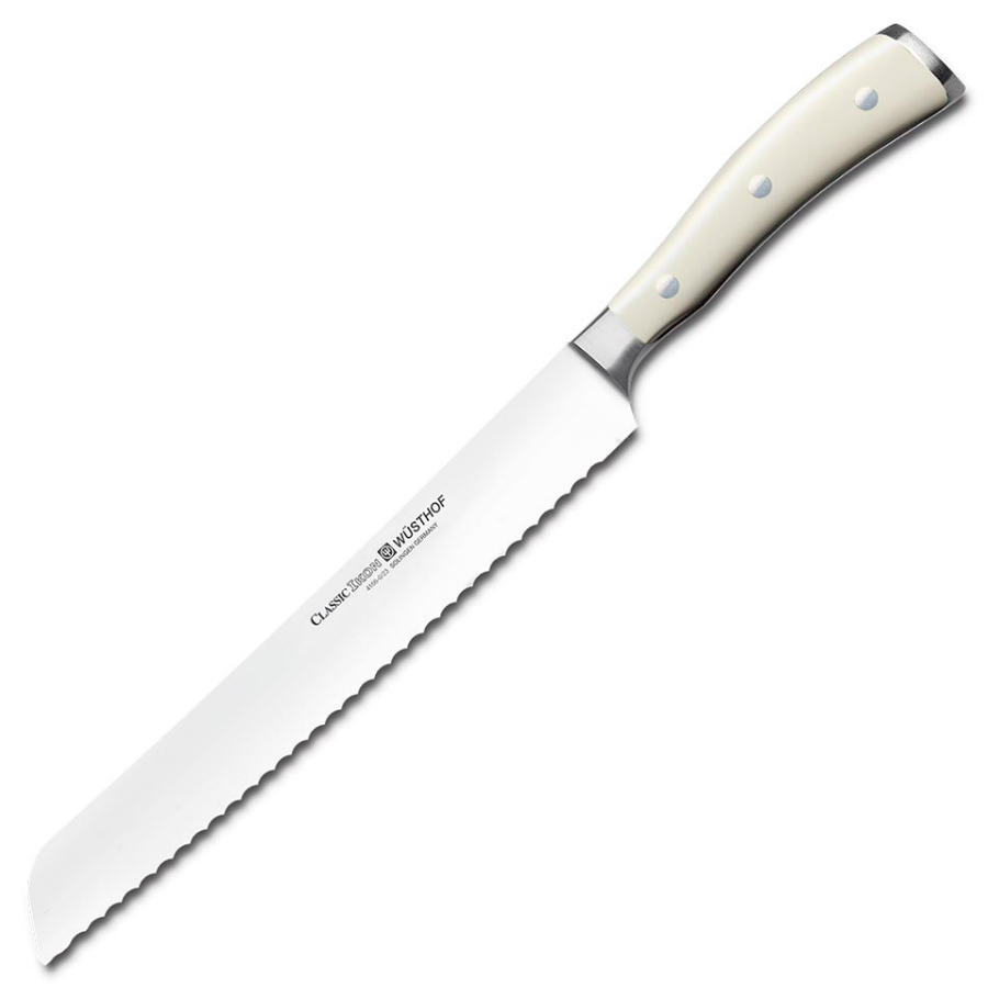 Набор кухонных ножей Ikon Cream White на деревянной подставке, 6 шт WUESTHOF W9877WUS - Вид №3