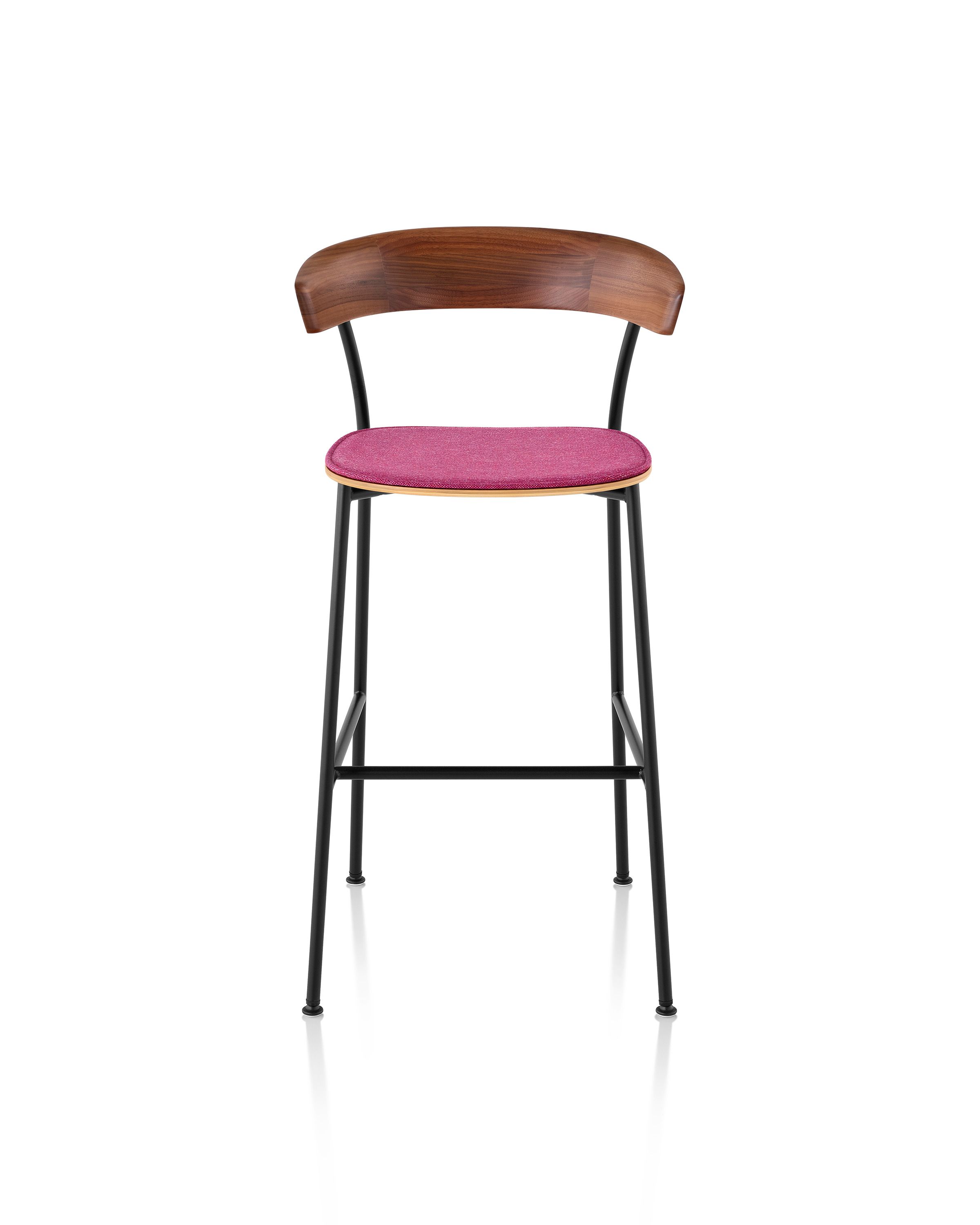 Деревянный стул с мягким сиденьем Herman Miller Leeway ARCH-00148459 - Вид №10