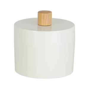 SENSEA Scandi - элегантная банка для ватных дисков с деревянной ручкой 83414264