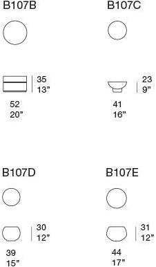 Paola Lenti Низкий журнальный столик sun-id-1354419 - Вид №2