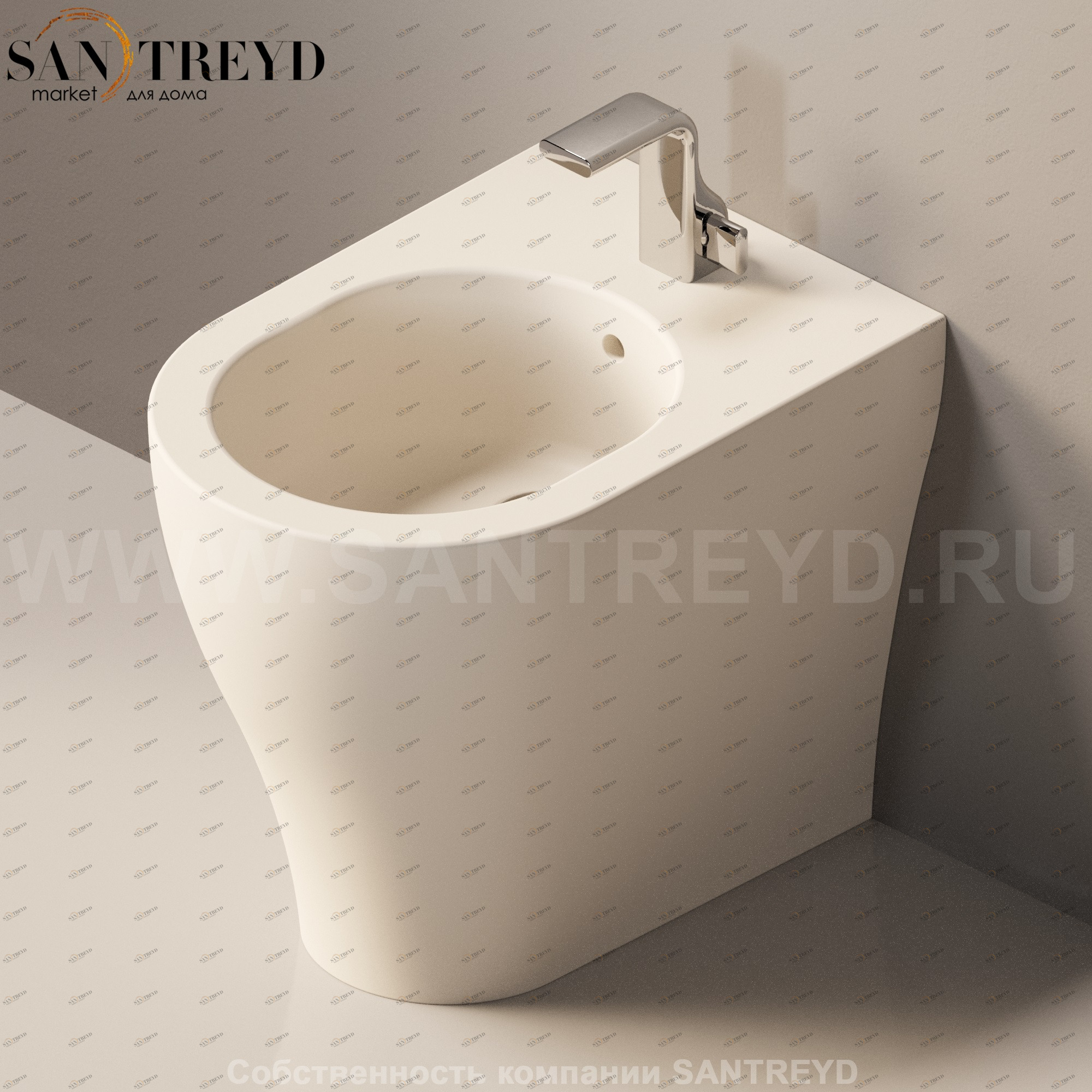 AP2179003 Биде напольное App Ceramica Flaminia