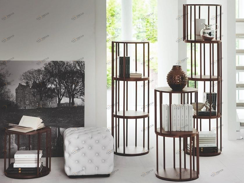 Porada Модульный книжный шкаф из массива дерева Iron sun-id-1428952