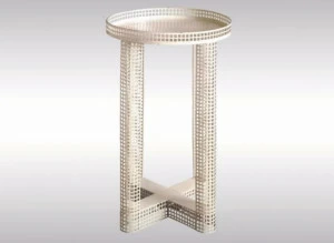 Woka Lamps Vienna Журнальный столик из лакированной стали круглый