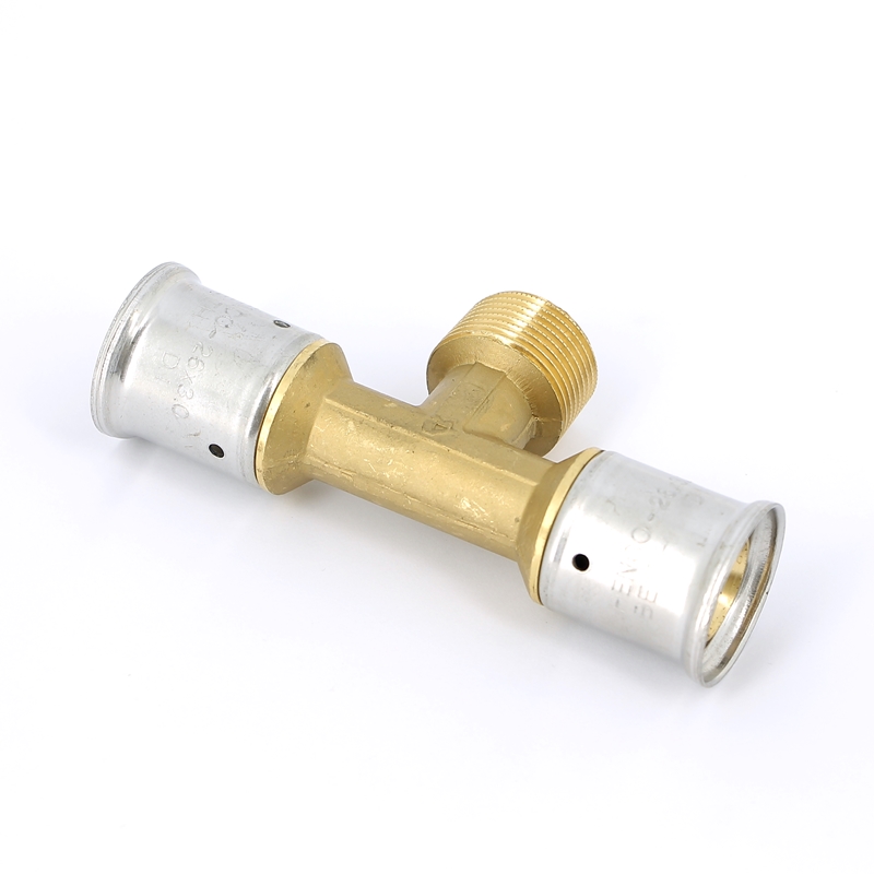 Тройник НР пресс HENCO 26x3/4"x26 14P260526 - Вид №3