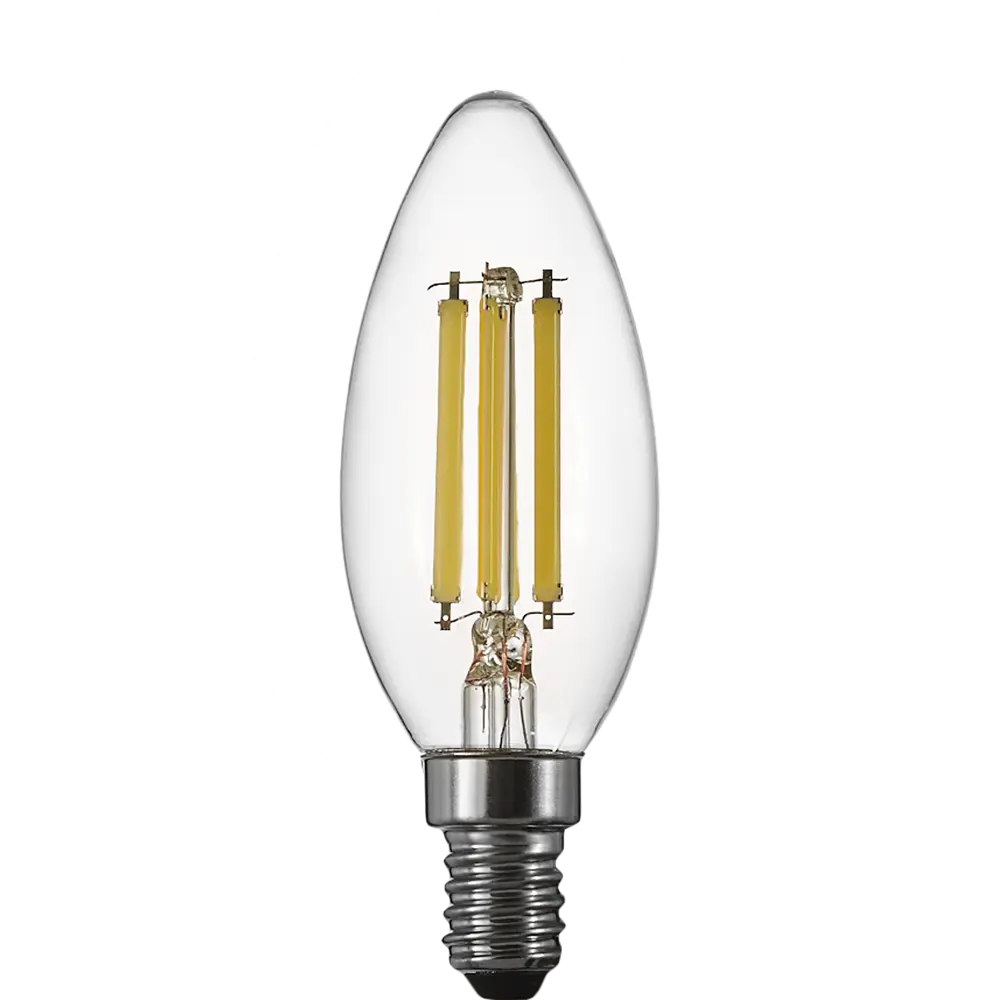 Лампа светодиодная Osram В E14 220/240 В 6 Вт свеча 806 лм нейтральный белый свет 85306973 STLM-2125685  - Вид №1