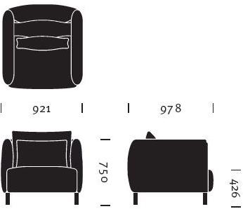 Herman Miller Кресло из ткани с подлокотниками Colourform sun-id-1494620 - Вид №11