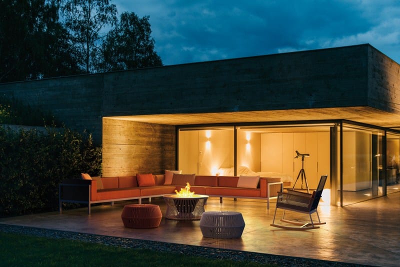 Кресло-качалка для сада Kettal пейзаж ARCH-00102274 - Вид №2