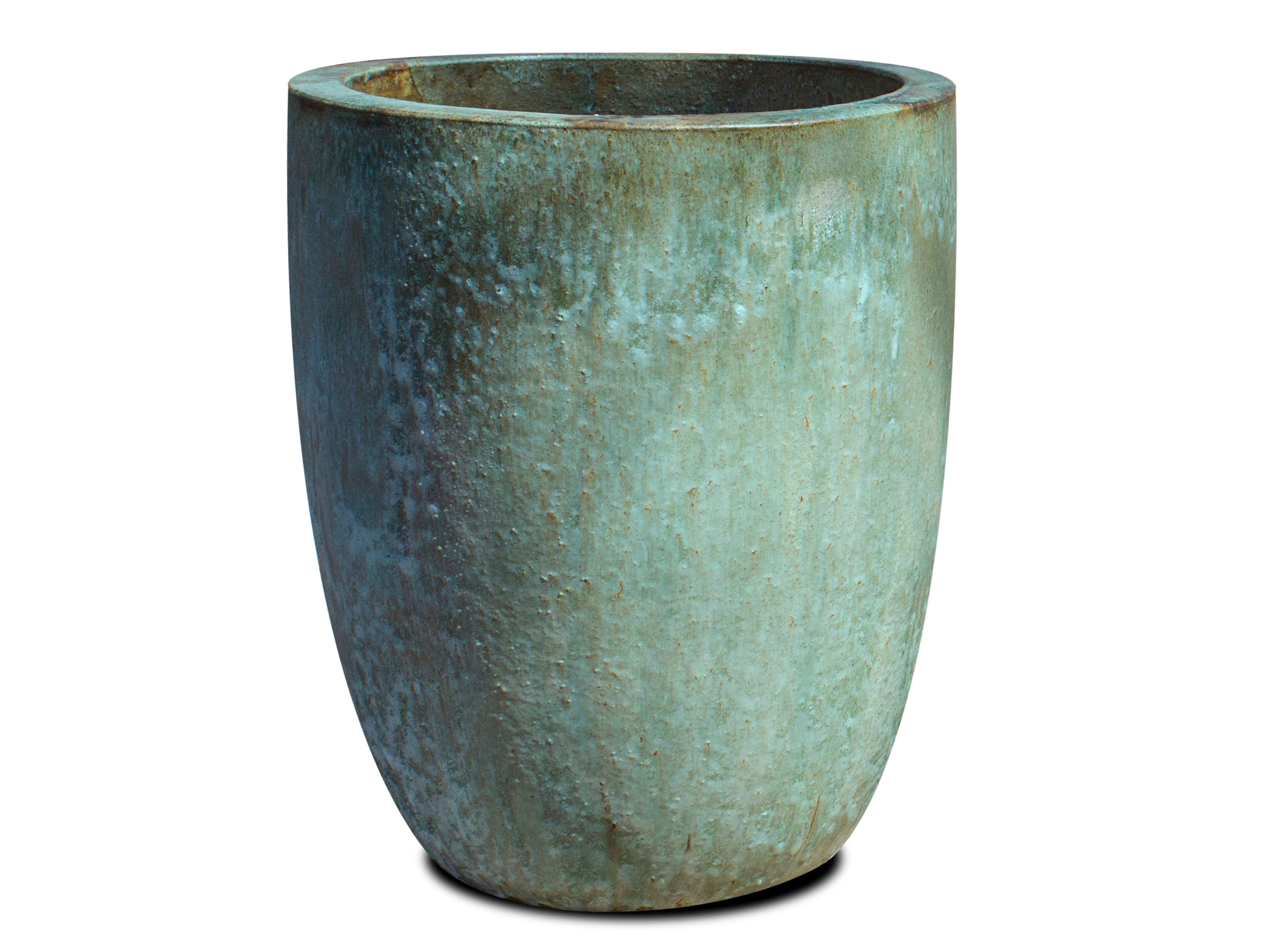 Садовый горшок ручной работы из терракоты PAOLELLI GARDEN глазурованная New Age ARCH-00128504