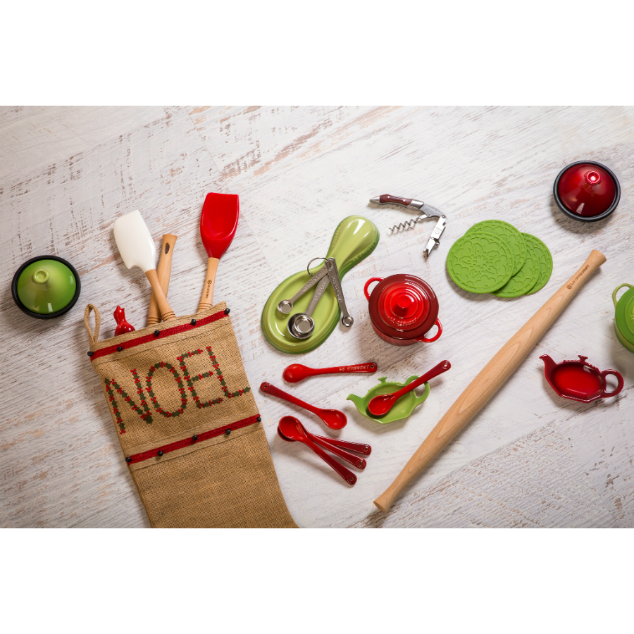 Подставка для чайных пакетиков Le Creuset, каменная керамика, вишневая 91034607060099 - Вид №1