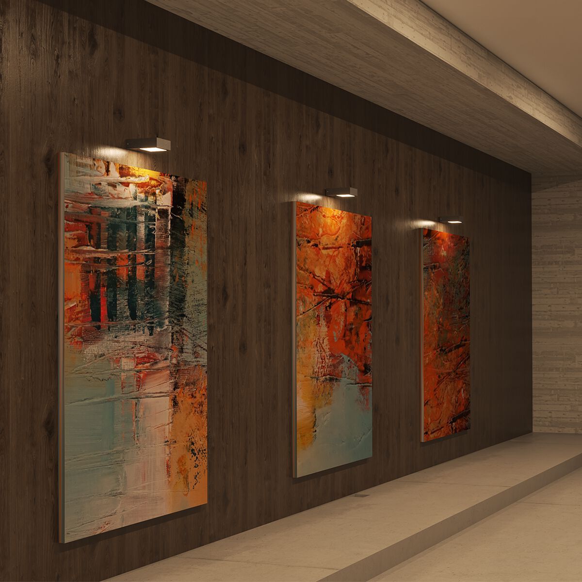 Алюминиевый светодиодный настенный светильник Ghidini Lighting компактный ARCH-00152768 - Вид №1