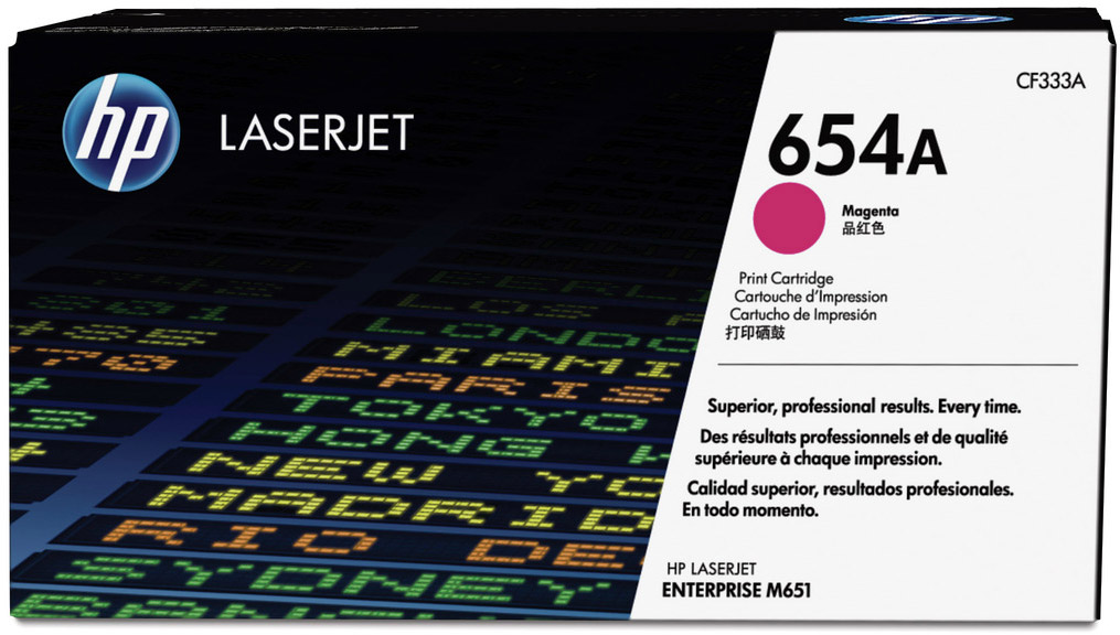 CF333A 654a magenta laserjet toner cartridge HP Santreyd 