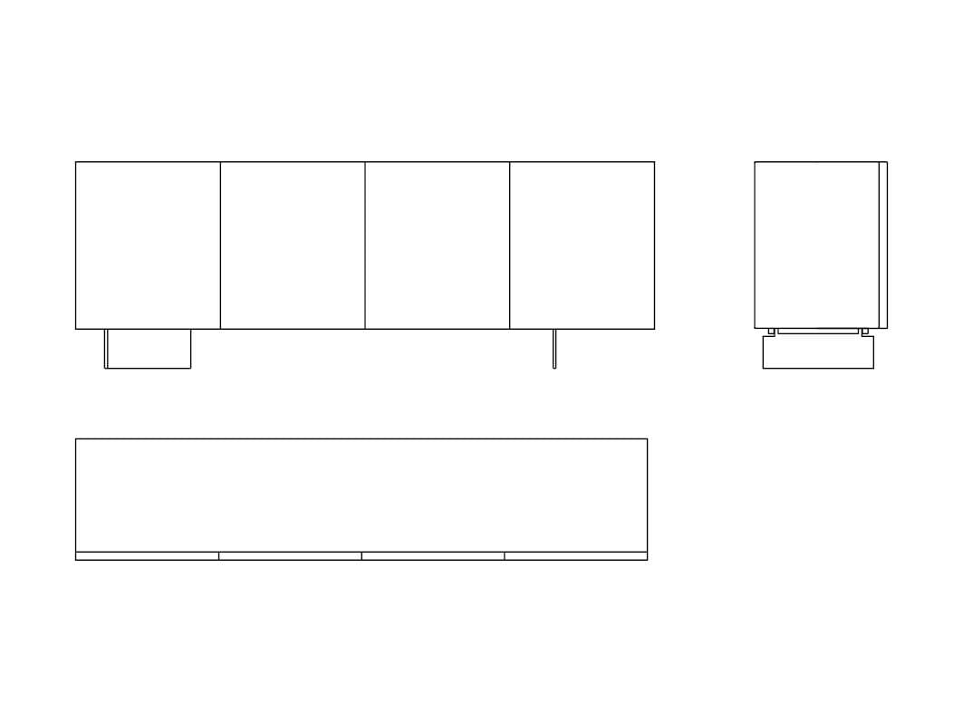 Шкаф из массива дерева с распашными дверями Naturedesign Origin ARCH-00042205 - Вид №5