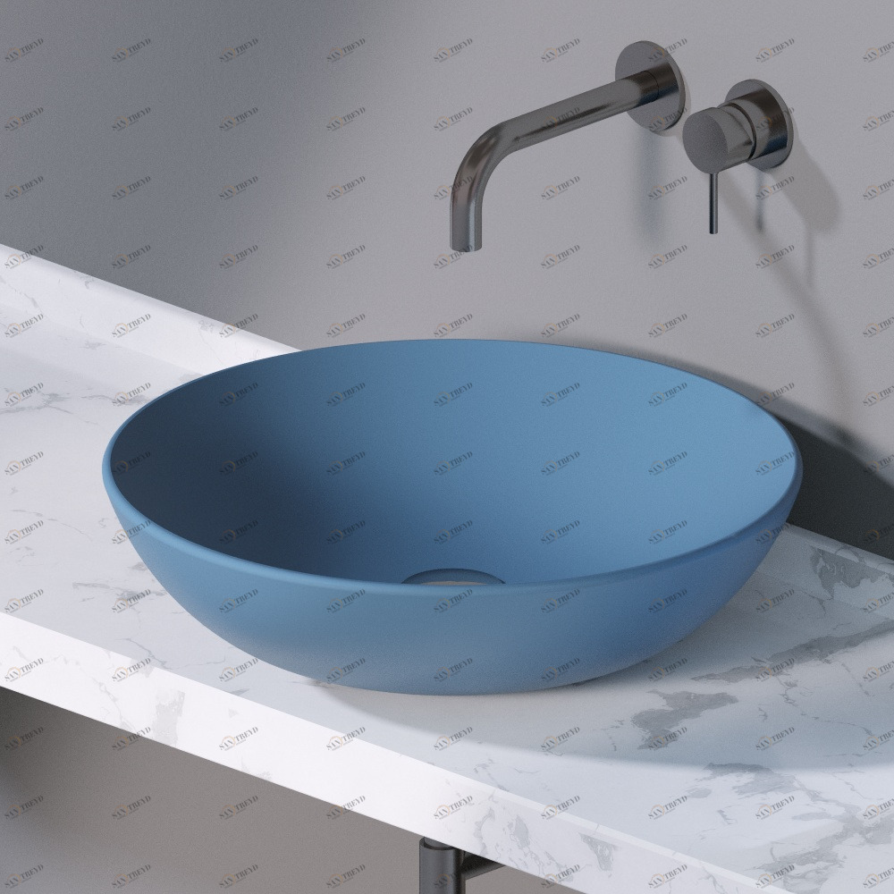 L241141 Накладная раковина на столешницу  круглая A. e T. Italia THIN AeT ITALIA