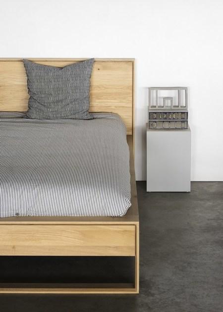 Ethnicraft Двуспальная кровать из дуба Oak nordic sun-id-1412335 - Вид №8