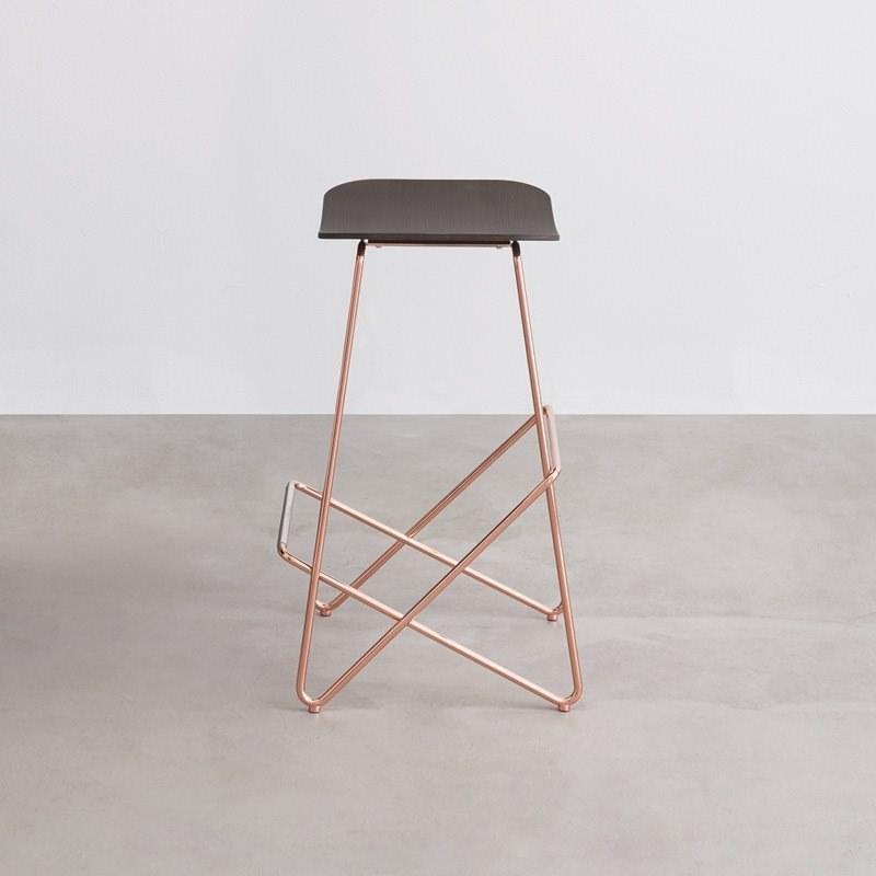 Desalto Стул из стали с подставкой для ног sun-id-1454261 - Вид №1