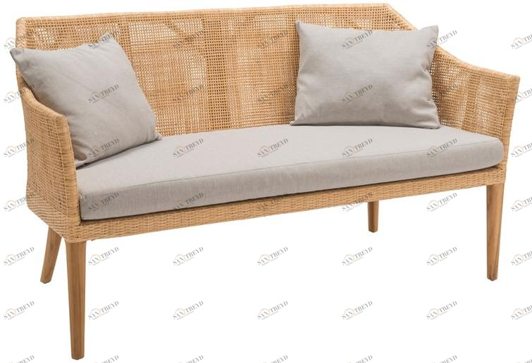 Kok Maison 2-х местный диван из ротанга Saigon 461-2