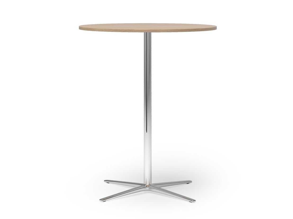 Высокий круглый алюминиевый стол SCHNEEWEISS interior Lunch ARCH-00025047