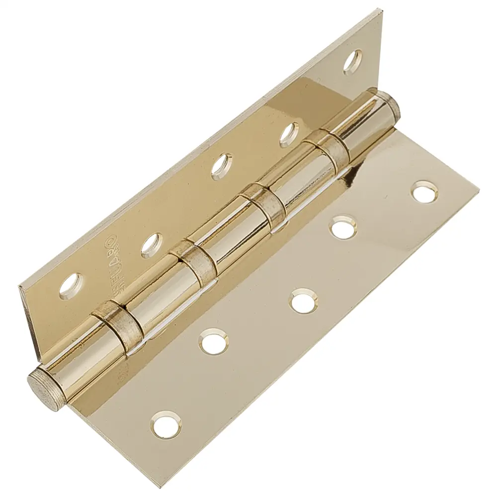 13965274 Петля универсальная Fuaro 4BB 125x75x2.5 мм сталь цвет латунь STLM-0004067  - Вид №2