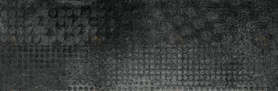 Граните Стоун Оксидо декор черный лаппатированная 1200x398 Керамика Будущего sun-id-323922