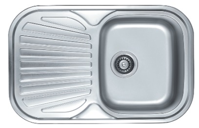 HBD4874 Кухонная мойка , сталь микродекор Haiba 