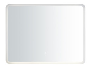 Зеркало со встроенным прямоугольным освещением