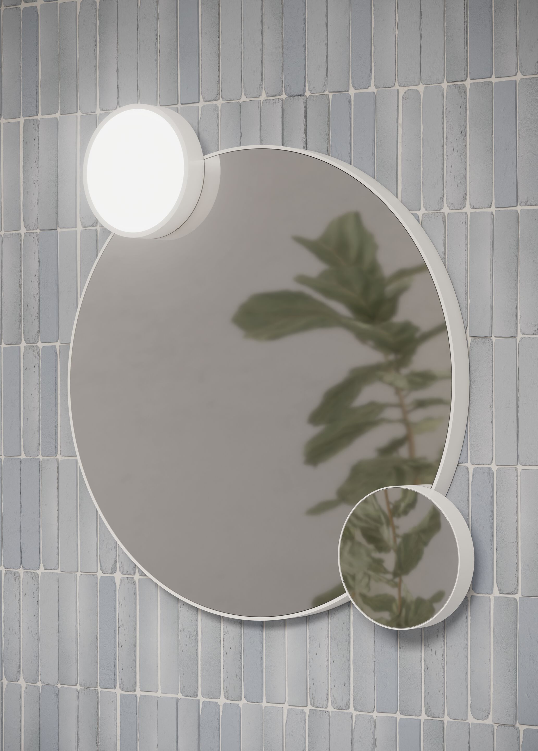 Зеркало со встроенным настенным освещением Alice Ceramica Lunaris ARCH-00034897 - Вид №10