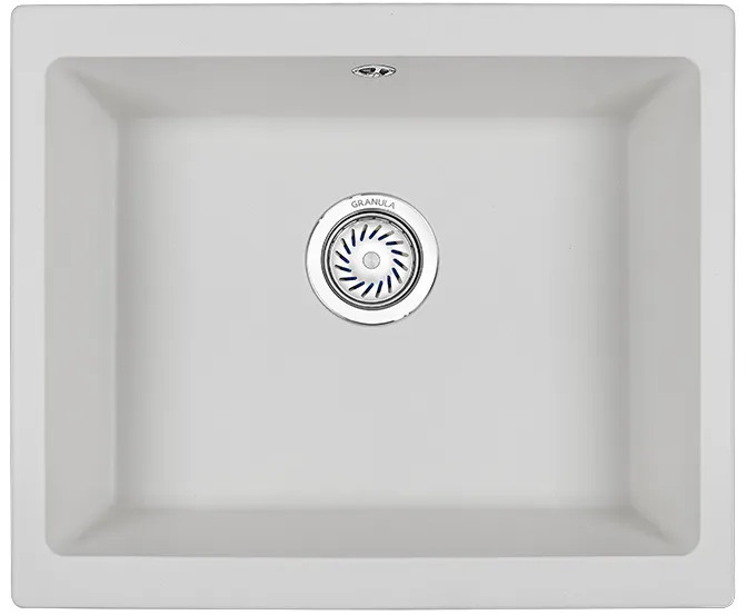 5551, АРКТИК (БЕЛЫЙ), кухонная мойка, кварц
