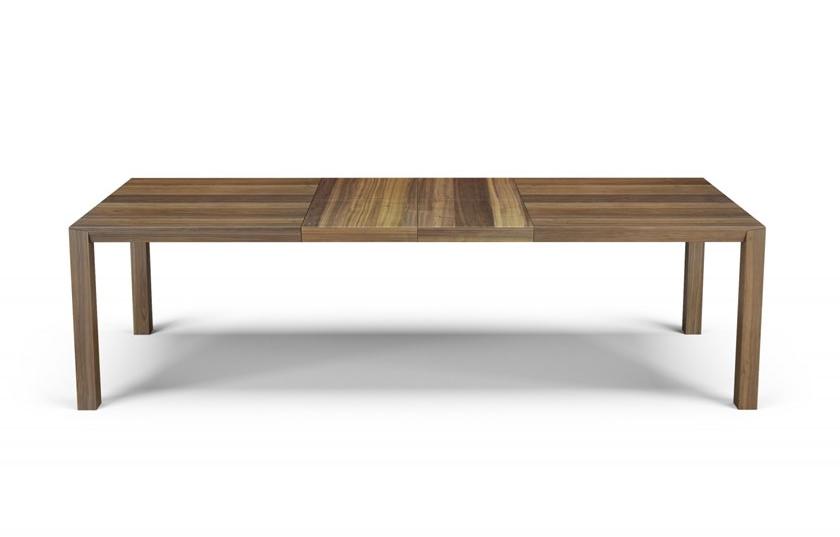 Huppé Раскладной прямоугольный обеденный стол из орехового дерева Fly 5387/8de - 5387/8e HUPPE - Вид №1