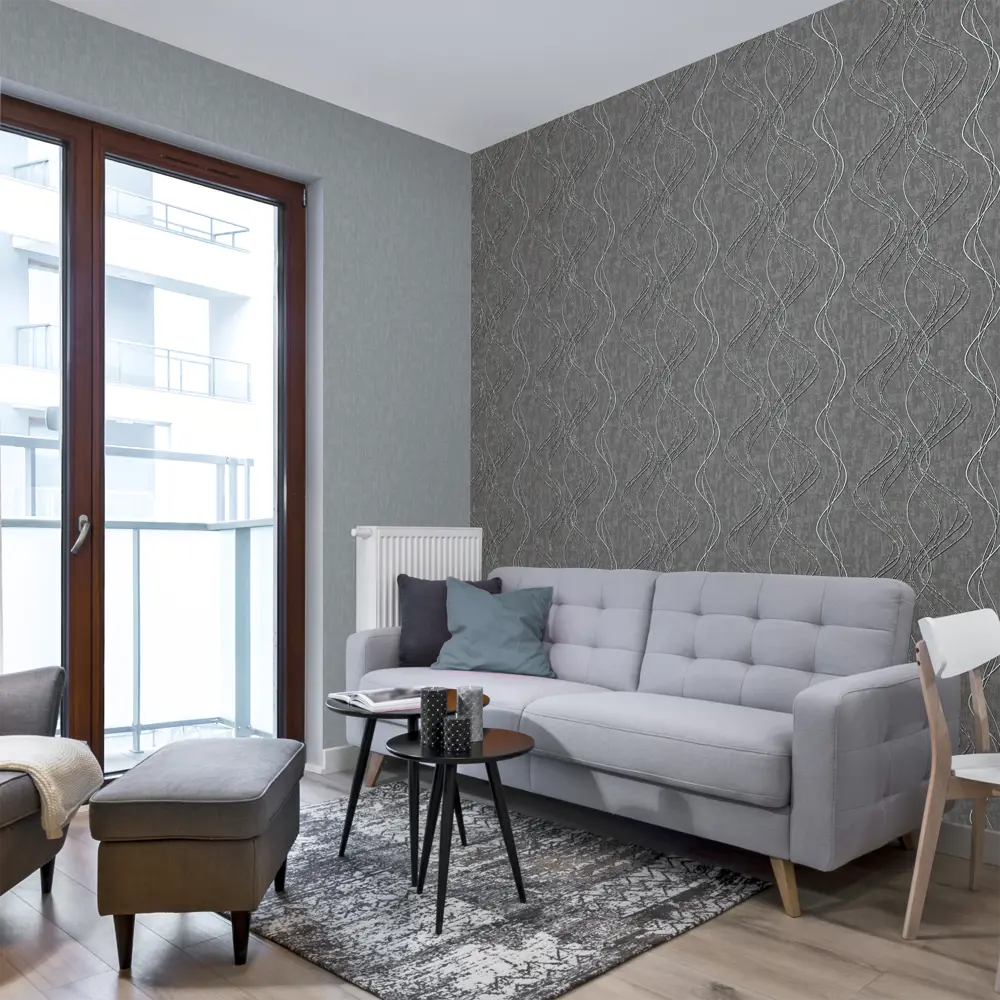 Обои флизелиновые Ateliero Drive синие 1.06 м AT283094 84872885 STLM-2008302 - Вид №2