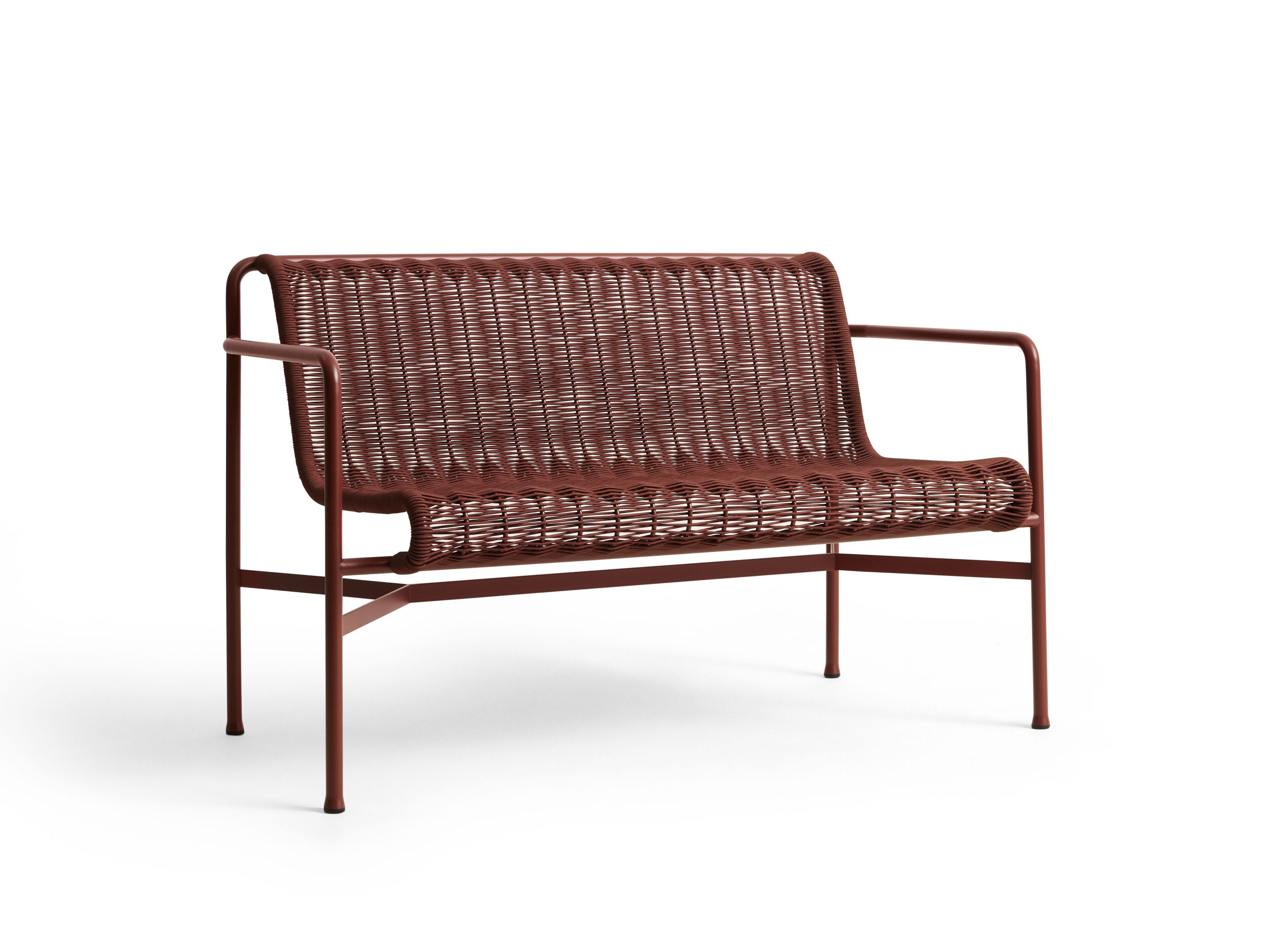 Садовая скамейка со спинкой Hay Палисад ARCH-00056250 - Вид №2