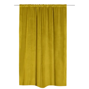 Штора на ленте Inspire Lirio 140x280 см цвет желтый 88311170 STLM-2048079