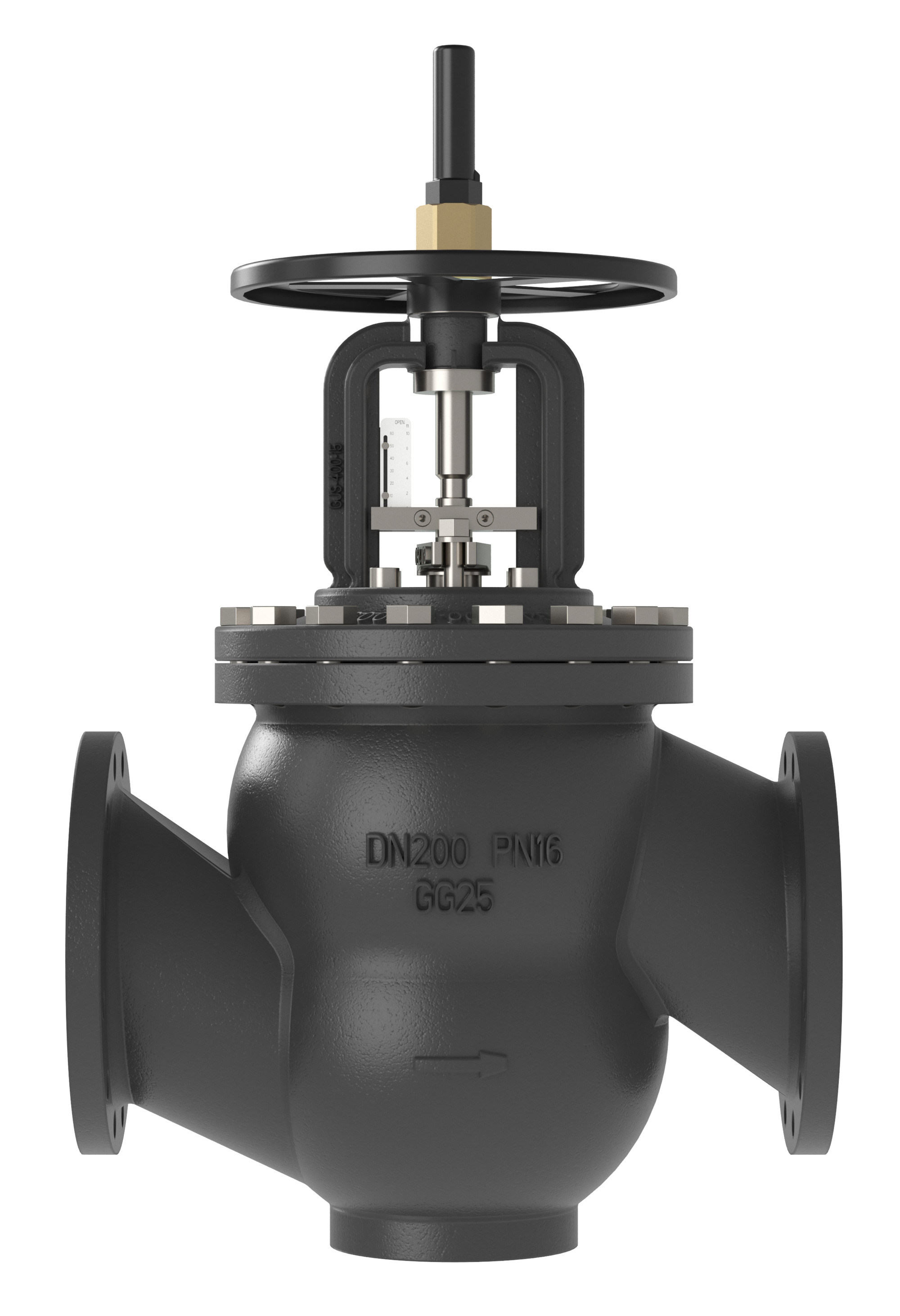 Danfoss Ручной балансировочный клапан MNF с фланцевым присоединением MNF клапан балансир DN 150 PN 25 003Z1175  - Вид №34