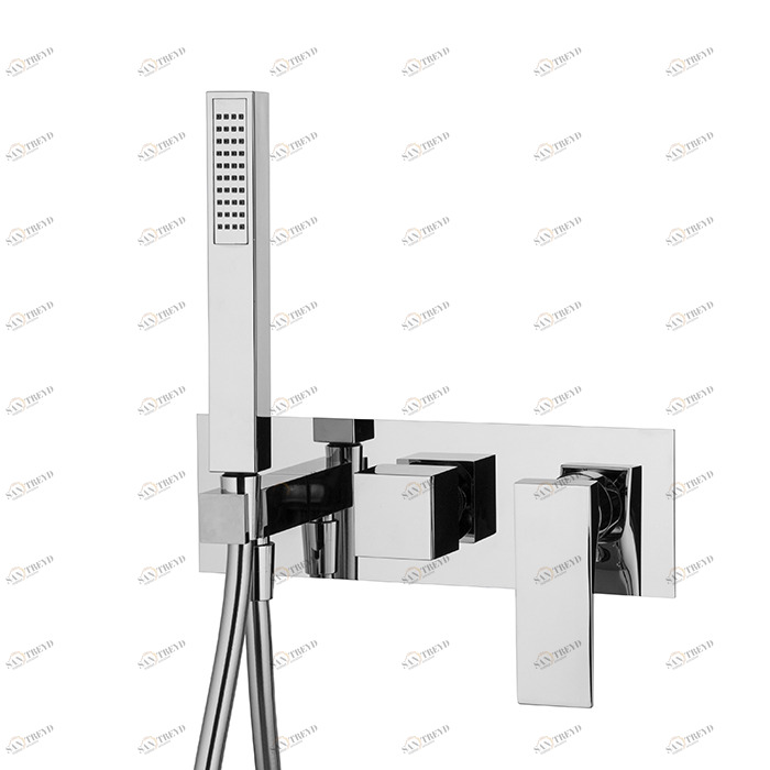 F3989X2 Встроенный смеситель для душа 2 источника с душевым комплектом FIMA CARLO FRATTINI Zeta 