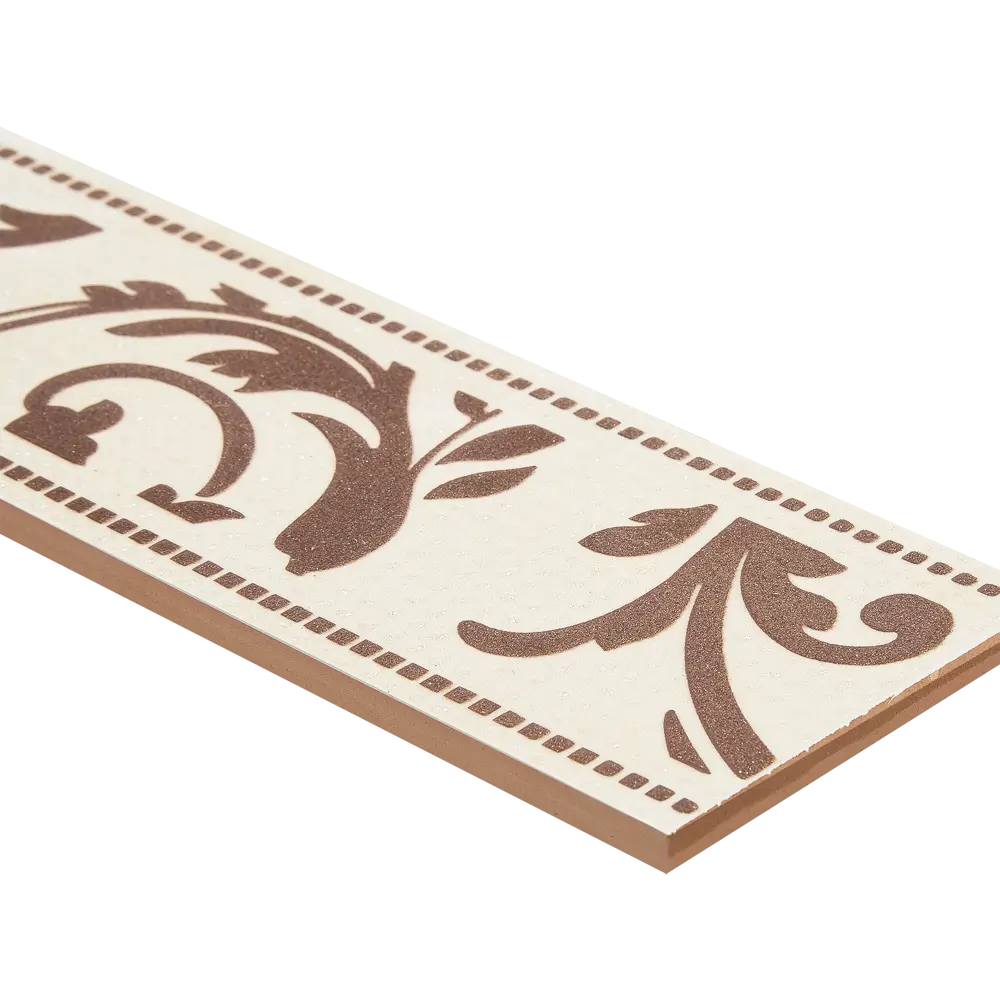 Бордюр «Неаполь G1» 60x9 см цвет бежевый AXIMA STLM-2125366 - Вид №1