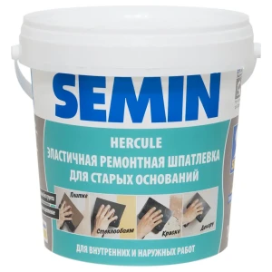 Шпаклёвка полимерная влагостойкая Semin Hercule 1.5 кг 11856090 STLM-2144205