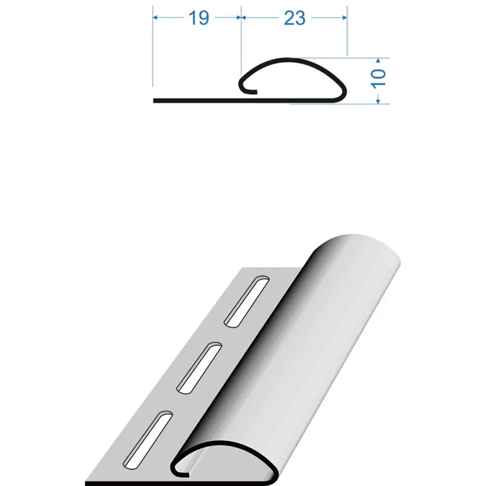 Финишная планка DÖCKE Dacha для завершения фасада под дуб 3 метра 82620799 STLM-1362046 - Вид №1