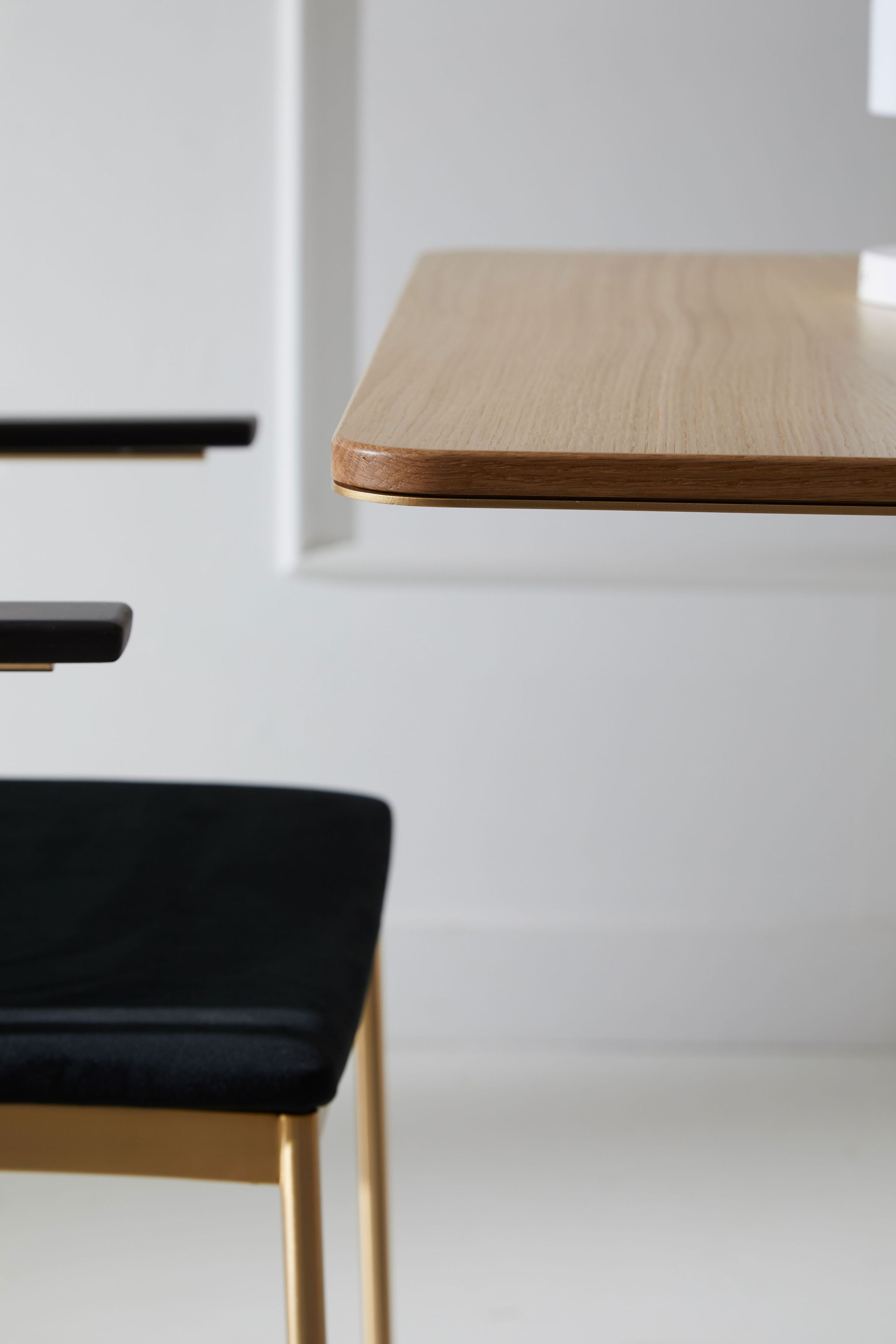 Квадратный стол из стали и дерева Punt ядро ARCH-00078667 - Вид №2