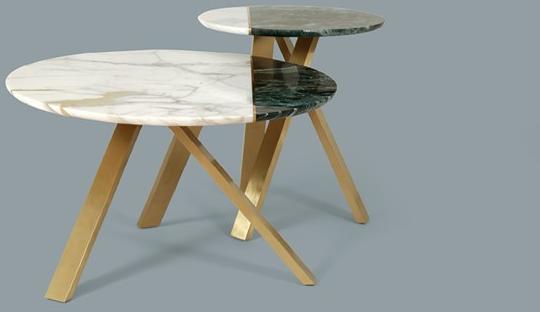 Borzalino Круглый журнальный столик из мрамора sun-id-1401785 - Вид №16