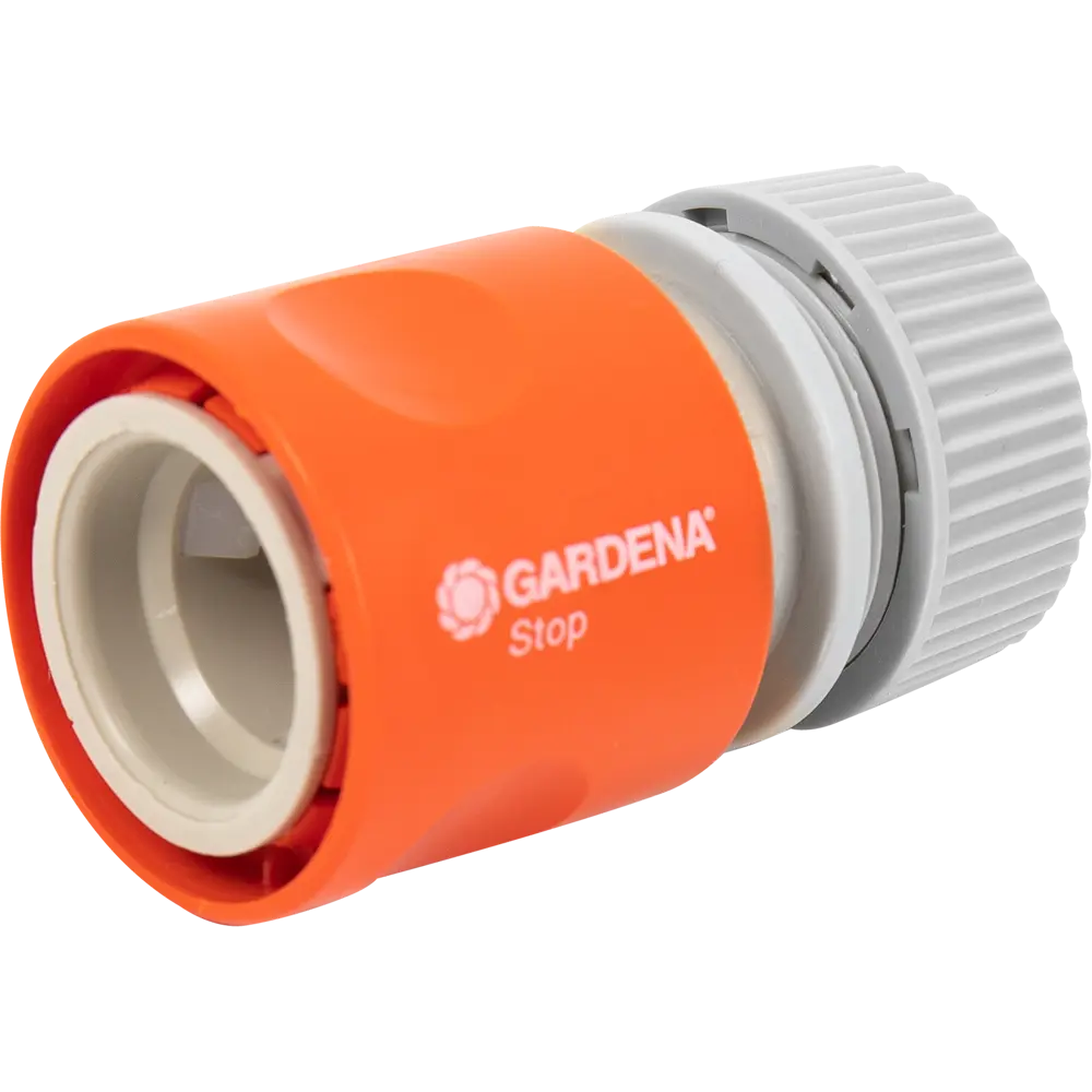Коннектор для шланга быстросъёмный с автостопом Gardena Classic 1/2 дюйма 10990976 STLM-2017492  - Вид №1