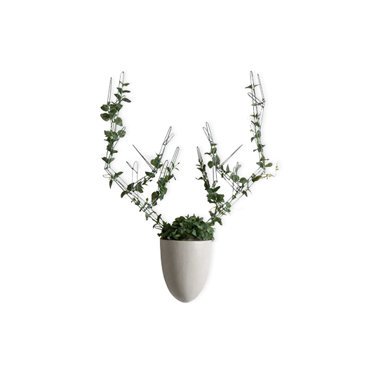 2000983106544 Настенная ваза с каркасом для плетения Menagerie Deer SELETTI 