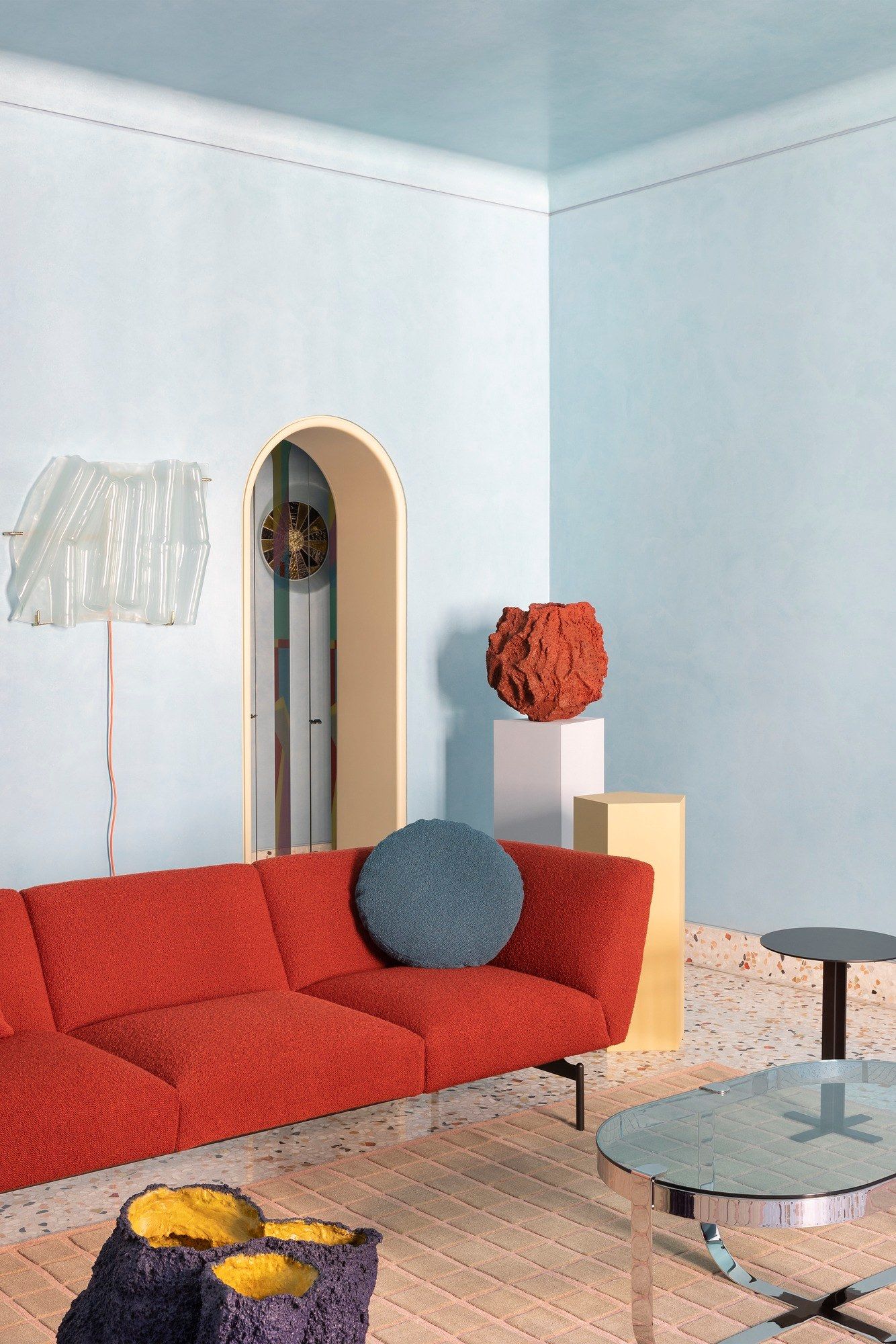 Ткань диван Saba Italia RENDEZ-VOUS ARCH-00084103 - Вид №7